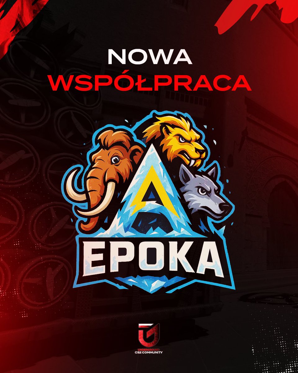 HERE WE GO 🔥

<a href="/epoka_cs2/">Epoka Lodowcowa</a> na czele z <a href="/ptkhehe/">ptkhehe</a> dołączają do grona naszych partnerów.

W poprzednim sezonie chłopaki osiągnęli drugie miejsce w lidze <a href="/ARRMYgg/">arrMY</a> Masters i obecnie zajmują osiemnastą lokatę w rankingu Cybersport.

Grają oni obecnie w ESEA Intermediate ale awans do