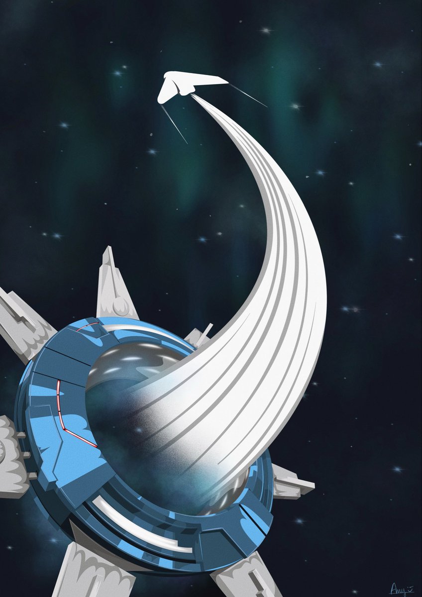 I forgot to share my latest drawing on here so: