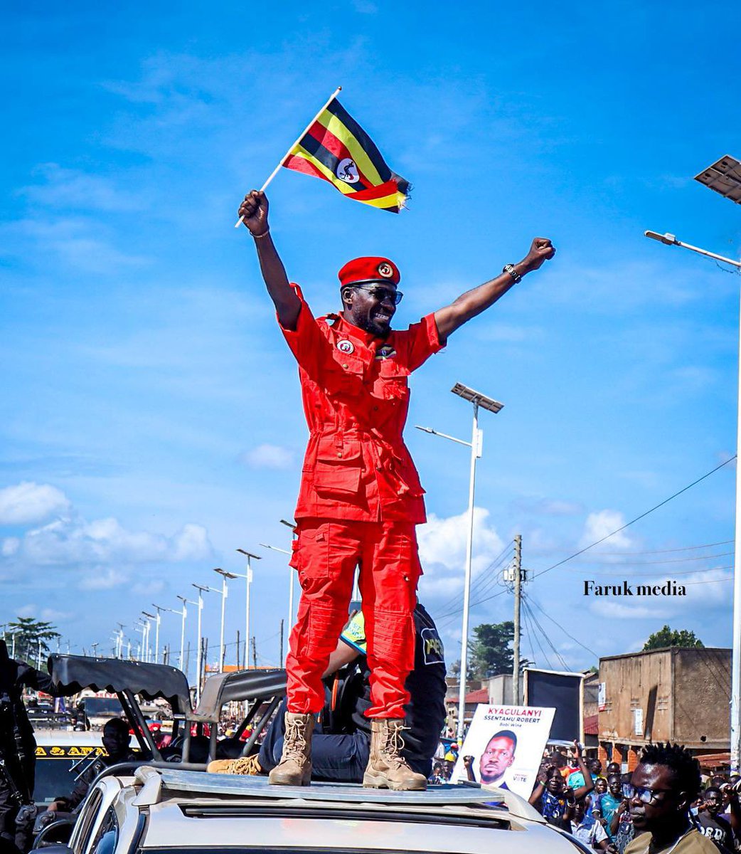 EmmySandra85594's tweet image. THE PRESIDENT OF THE REPUBLIC OF UGANDA 🇺🇬 🙌 @HEBobiwine