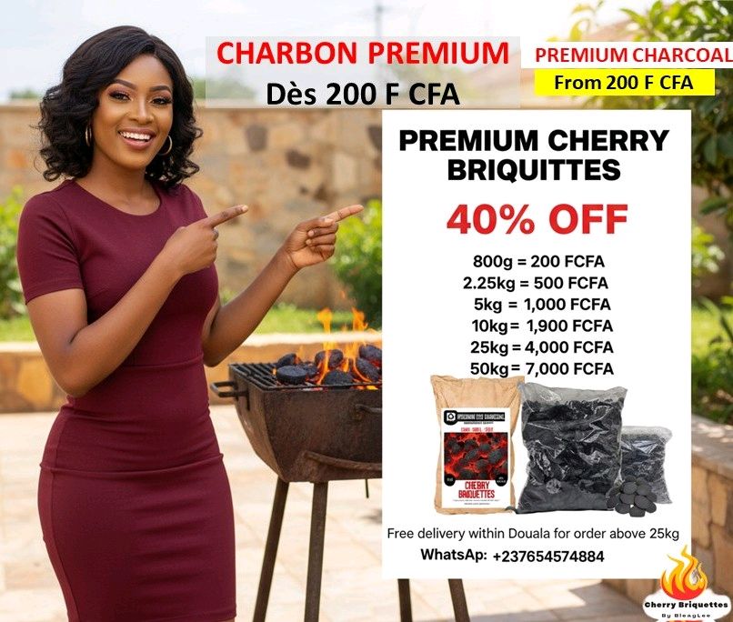 The future of charcoal is here.
Sustainable, smokeless, and proudly African-made.
#charcoal #briquettes #charcoalbriquettes #bbq #grilling #cleanenergy #charbon #charbonpremium #charbonécologique #madeinafrica #barbecue #smokeless #charbon #grillade #charbonlocal