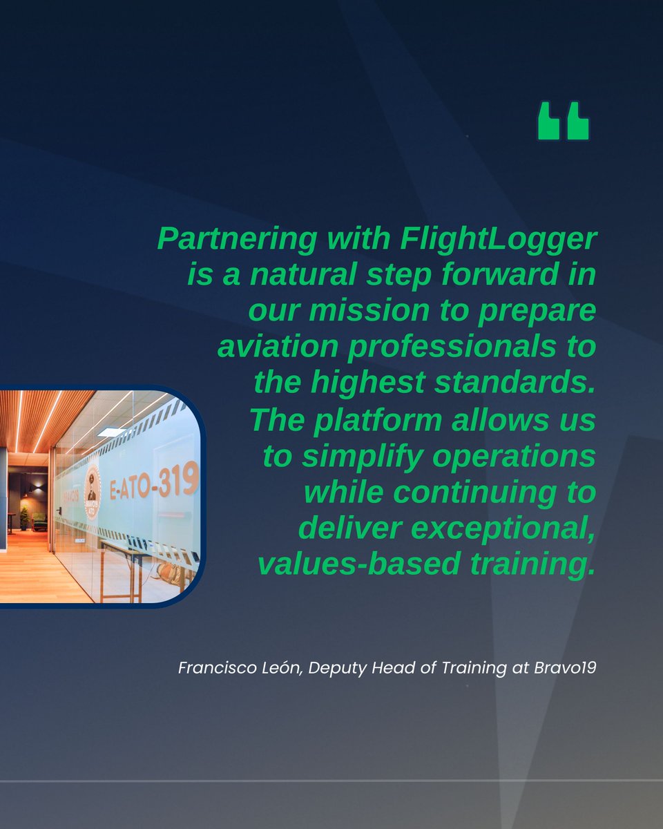 FlightLogger1's tweet image. 🇪🇸 Training excellence takes off in Spain!

We’re thrilled to welcome Bravo19 to the community. Headquartered in Madrid, Bravo19 has evolved from a leading cabin crew academy into an aviation training organization. 

👉 eu1.hubs.ly/H0p295P0

#FlightLogger #Bravo19