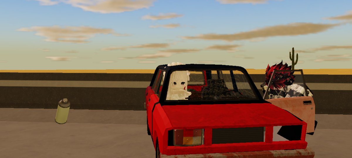 Solthanes's tweet image. On a desrt with Charis. Tryna survive the zombie and the chaos.