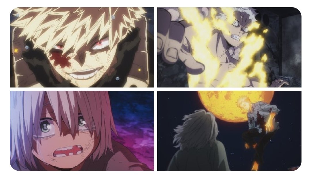 ConnerTerriona's tweet photo. #MhaSeason8 #MyHeroAcademiaFinalSeason #MhaEpisode #MhaSpoiler

Mha Season 8 Episode 3 (163): Quirk!! Explosion!! https://t.co/gREgDUEXBR