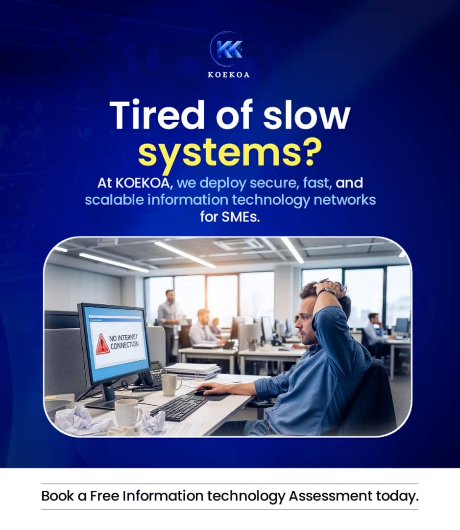 KoekoaITService's tweet image. Experience our value before you invest! At KOEKOA IT SERVICE we deliver the best solutions to your problems ✅💯#techinfo #experience #value