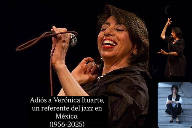 La cantante mexicana de jazz, Verónica Ituarte, se fue ayer, pero nos deja en quienes la escuchamos y amamos, un legado único. #VerónicaItuarte