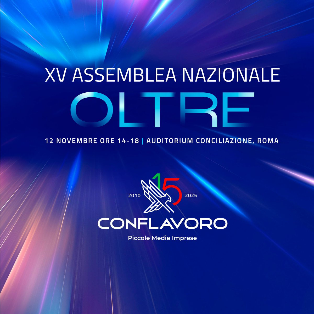 L’intelligenza artificiale non è più un orizzonte lontano, ma una realtà che sta cambiando il modo di produrre, comunicare e competere. Ne parleremo il 12 novembre a Roma, durante la XV Assemblea Nazionale Conflavoro.