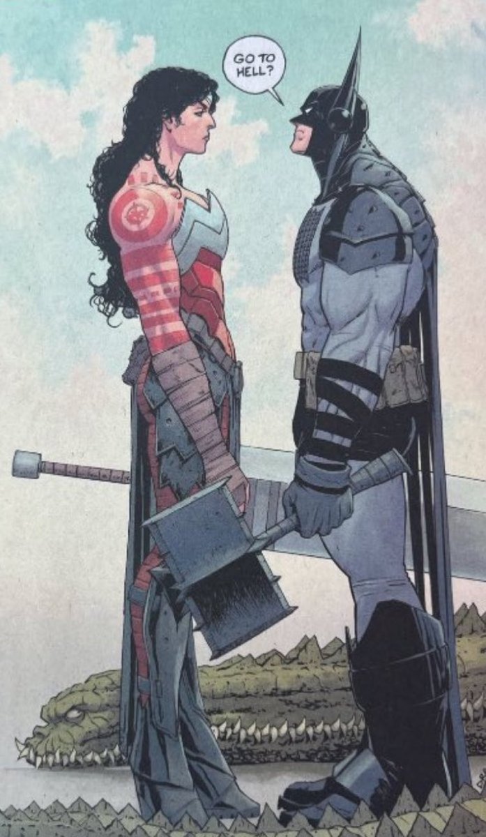 GundamIsHere's tweet image. That's not Wonder Woman, that's Stallone in drag!