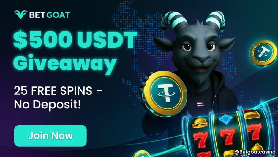 🎯 SEA Crypto Gamblers!
Join BetGoat Casino’s EXCLUSIVE GIVEAWAY 🐐💰

💵 Win 1 of 10 prizes worth $50 USDT (Total $500!)

✅ RT this tweet
✅ Tag 3 friends in a reply
✅ Follow <a href="/Betgoatcasino/">BetGoat.com (Official)</a> &amp; <a href="/pumpcoinbets/">Pumpcoinbets - Crypto & NFT</a>

🎁 Bonus Entry:
Sign up &amp; claim 25 FREE SPINS (no deposit)!
➡️ Max