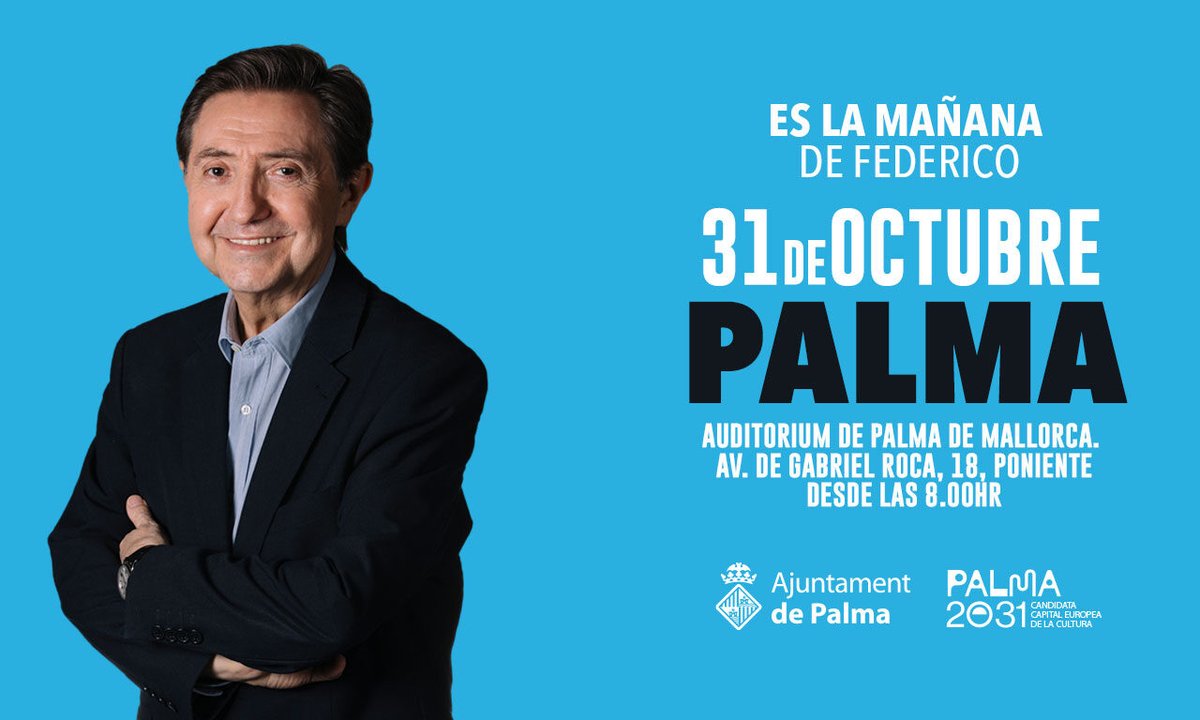 📺Vive en directo <a href="/eslamananadeFJL/">Es La Mañana de FJL</a> desde Palma de Mallorca el 31 de octubre