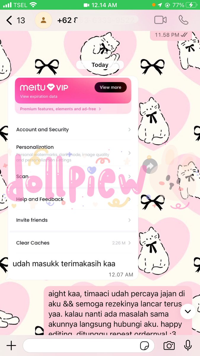 dollpiew's tweet image. ㅤㅤㅤㅤ
୨୧603 - 606 . . 🎀💭 in this universe, nothing is more wonderful than my lovely cust! ૮ • ﻌ - ა ♡ : meitu - capcut - chatgpt ㅤㅤ
ㅤㅤㅤㅤ