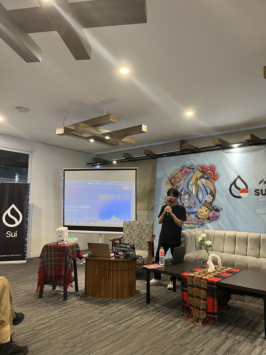 crypto_hijack's tweet image. Having more insights about $SUI blockchain with Sui Community Event “Culture Meets Code”

@SuiNetwork @SuiCommunity @SuiCommunity_ID  #Sui #Sui_Indonesia