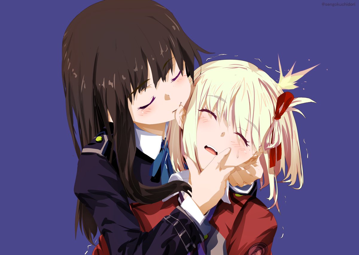 ﾓｼｬ(〃π〃)ﾓｼｬ
#リコリコ
 #リコリス・リコイル