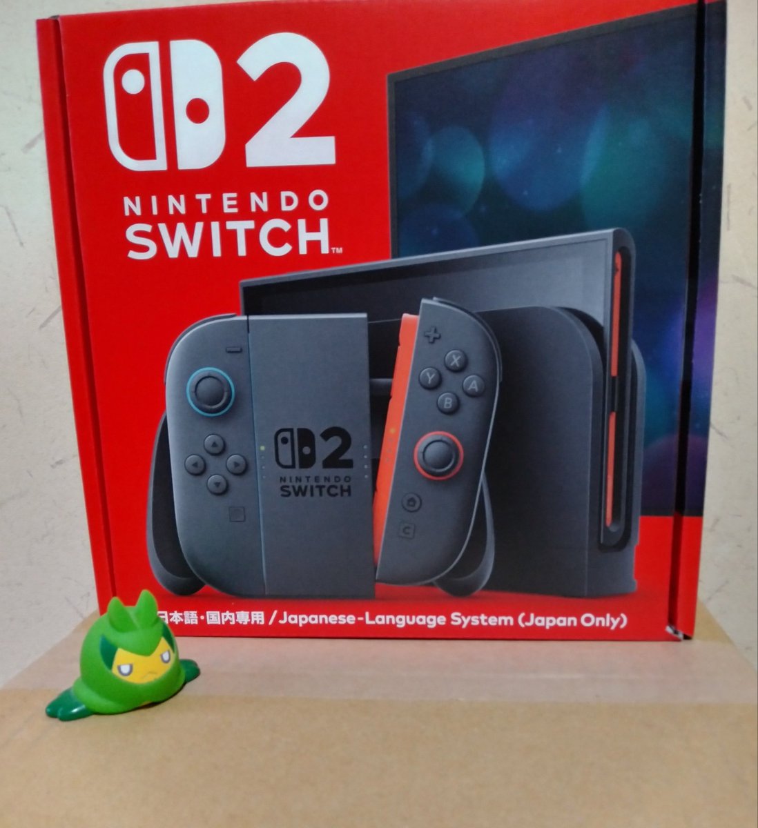 bomrappa's tweet image. ついに我が家にSwitch2様が降臨なされた！！　頭が高い！！控えおろう！！