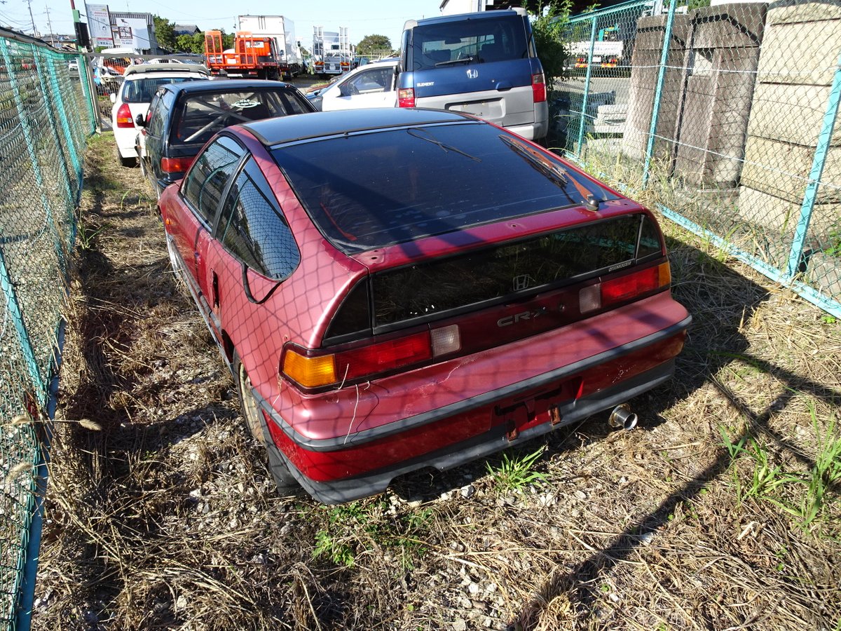 何でも保管しときたい貧乏性やけど心鬼にして断捨離してます。
EF9グランドシビック現状車書類付き
丸車でヤフオク1万円売切りで出品。
EF8 CR-Xグラストップ丸車1万円売切り出品。

部品取りにしたい方や起こしたい方どうぞ。

グランドシビック➡auctions.yahoo.co.jp/jp/auction/q12…
