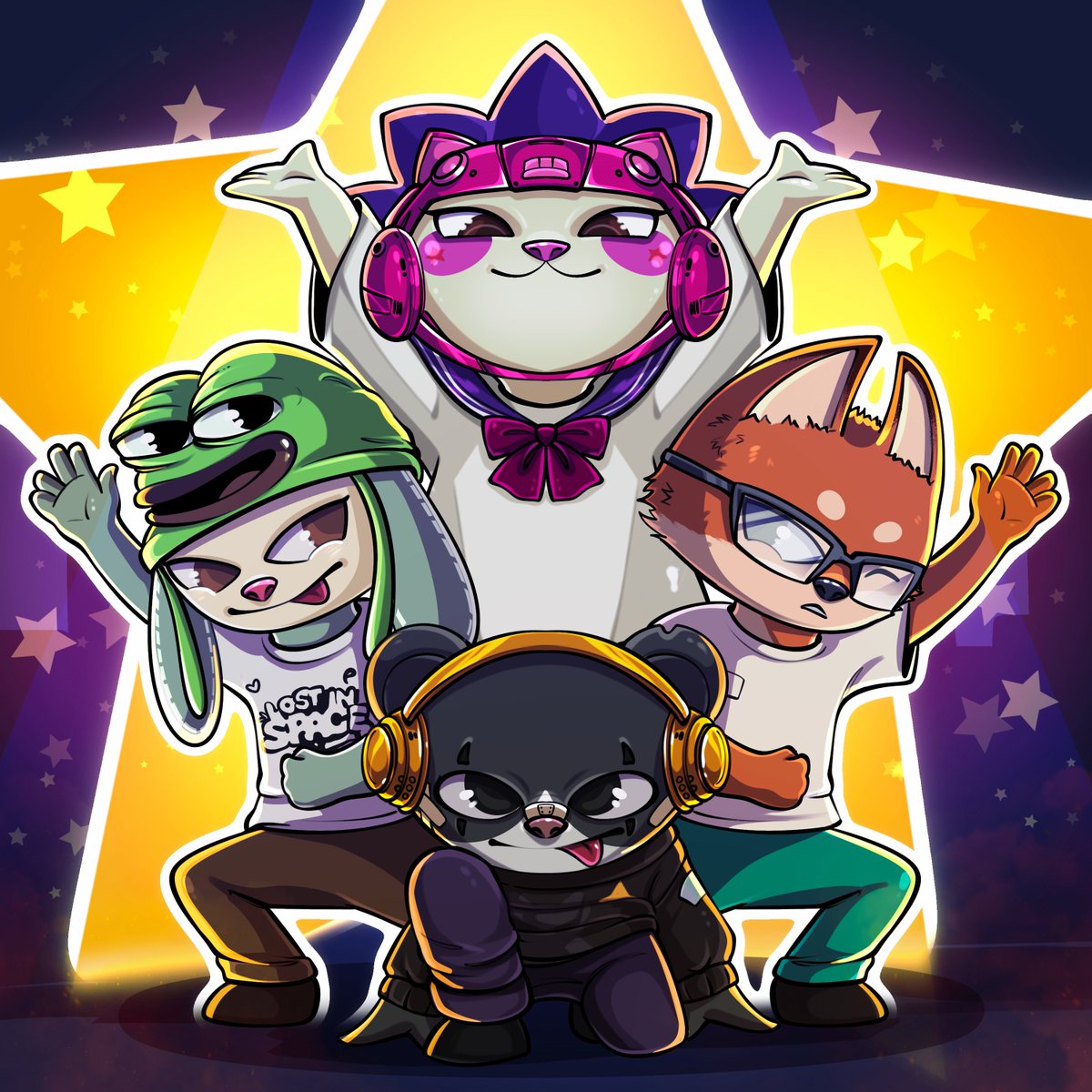 Lilstarrrs's tweet image. Soft Rebranding loading ▓▓▓▓▓▓▓▓▓░ 80%
███████will be more than just NFTs👀