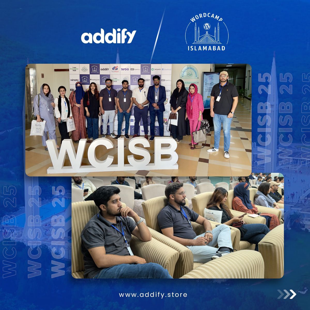 Addify2's tweet image. WordCamp was more than just an event — it was a hub of learning, innovation, and global IT connections! 🌐 Proud to represent our SaaS team and be part of such an inspiring community. 💪 #WordCamp #SaaS #TechWorld #TeamGrowth