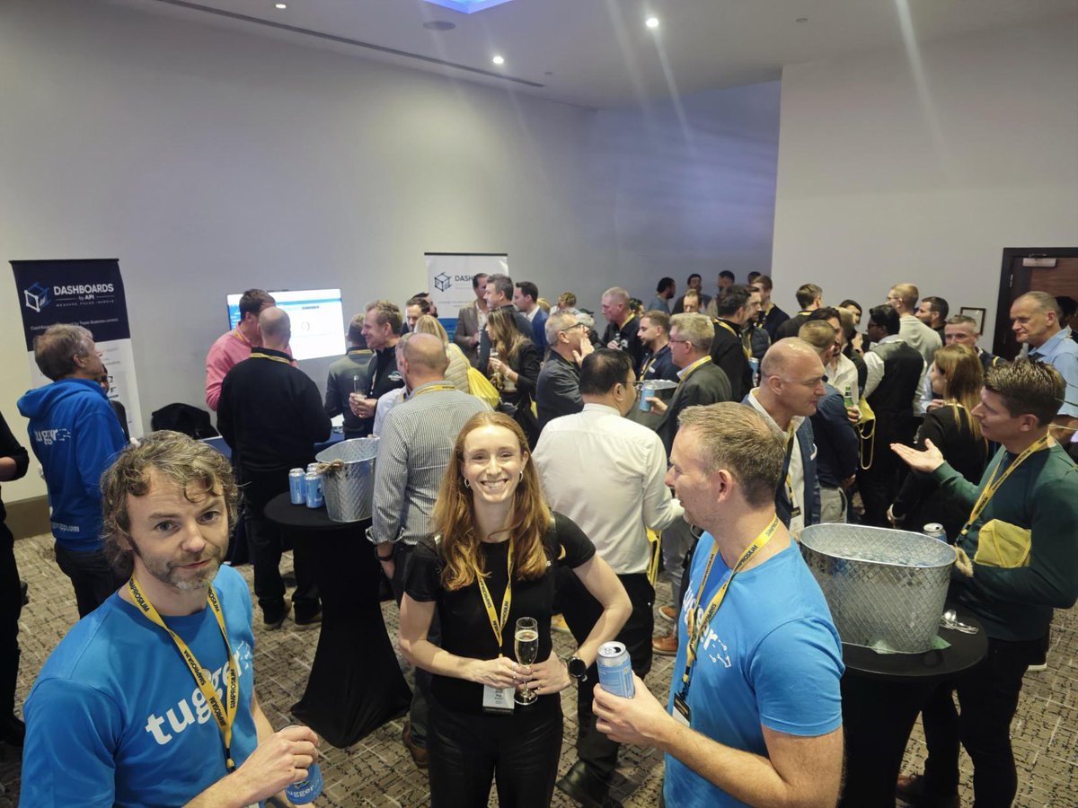 TuggerApp's tweet image. The Tugger beers were flowing at Simprosium last night! 🍻 

Great conversations, new connections, and good vibes all around. 
That’s what business magic looks like! ✨

@simprosoftware

#Tugger #TeamTuggerOnTour #Simpro #Simprosium2025 #TobyTheTinnie #TeamTugger