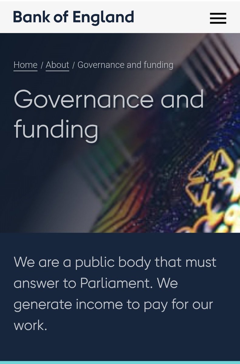 0028Central's tweet photo. @thecoastguy Privatisation of the money supply by stealth, the BoE is publicly owned and meant to be governed by law but it oversees private credit creation by commercial banks whilst the system is indemnified by the the public when the banks can't control their lending. https://t.co/6qasNkZUAM