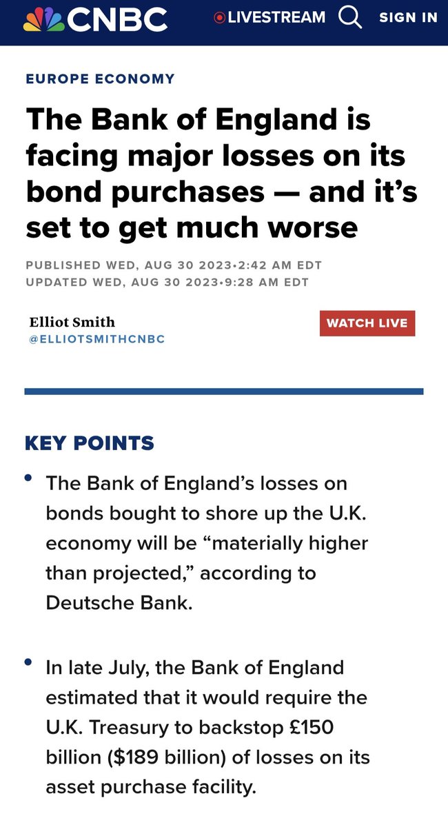 0028Central's tweet photo. @thecoastguy Privatisation of the money supply by stealth, the BoE is publicly owned and meant to be governed by law but it oversees private credit creation by commercial banks whilst the system is indemnified by the the public when the banks can't control their lending. https://t.co/6qasNkZUAM