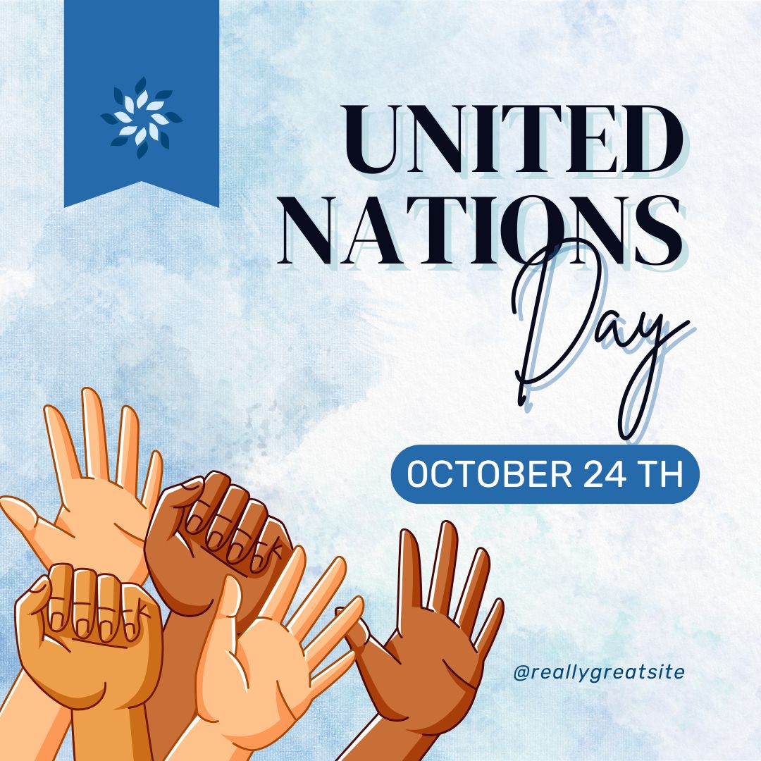 After WWII, nations promised “Never Again” and built the UN to protect peace and rights. On United Nations Day, that promise must be renewed with action, not just words. #UnitedNationsDay #HumanRights #GlobalPeace #JusticeForAll #TogetherForChange