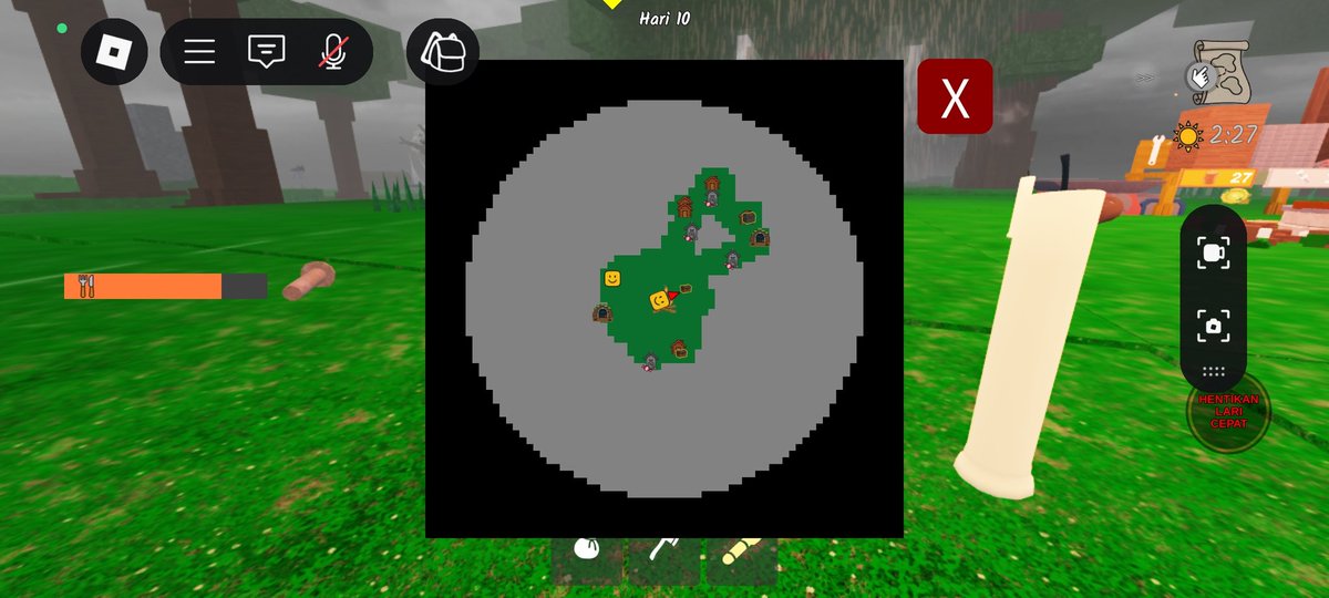 Solthanes's tweet image. Died at the start and now he’s out there exploring the whole map alone (Charis kerja keras banting tulang biar api unggun nya nggak mati)