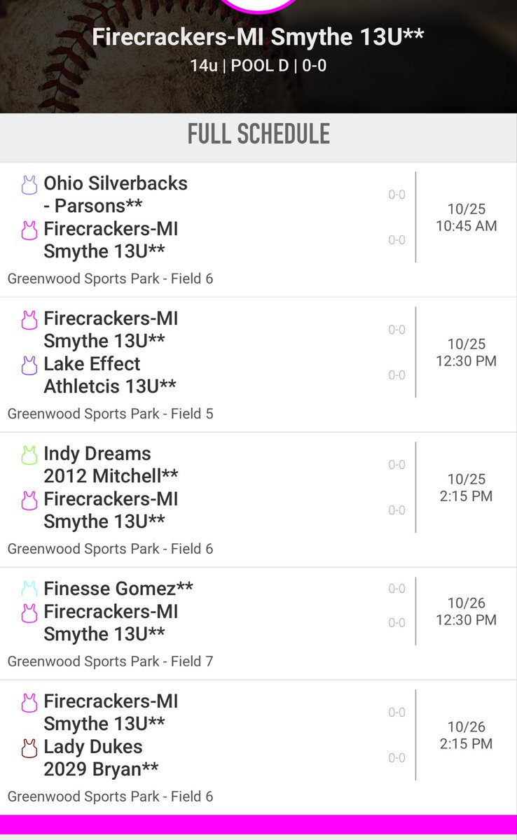 Hitting the road for Indy this weekend 🧨🥎 <a href="/d1fastpitch1/">D1 Fastpitch</a> <a href="/FCSoftballMI/">Firecrackers Michigan</a>