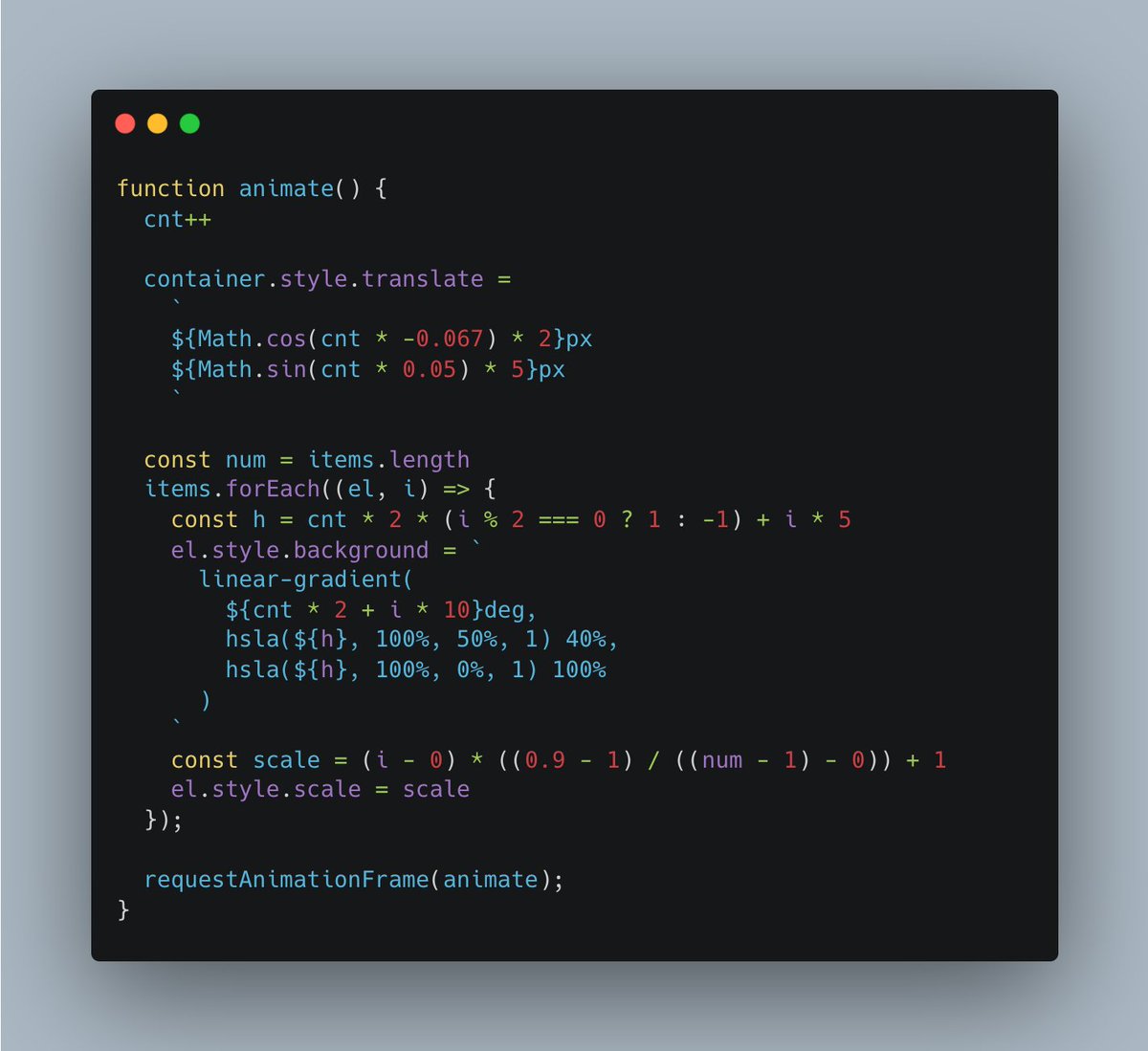 ikeryou's tweet image. code.30 / ikeryou.jp/acode/30/ / 枠.2 / #animationcode