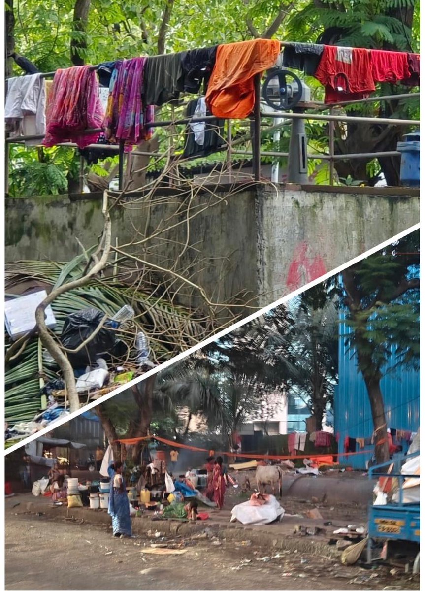 <a href="/mybmcWardHE/">Ward HE BMC</a> ह्या लोकांना कोणी परवानगी दिली येथे येऊन मुक्काम करायला? आधी पण आम्ही तकरार केली होती, थोडे दिवस निघून हे परत आहेत आमचा परिसर घाण करायला  त्वरित ह्यांना इकडून काढावे Next 2 Param Hous Shanti Ngr, Vakola Pipelin Rd Scruz (E) <a href="/Dev_Fadnavis/">Devendra Fadnavis</a> <a href="/mybmcWardHE/">Ward HE BMC</a> <a href="/CMOMaharashtra/">CMO Maharashtra</a>