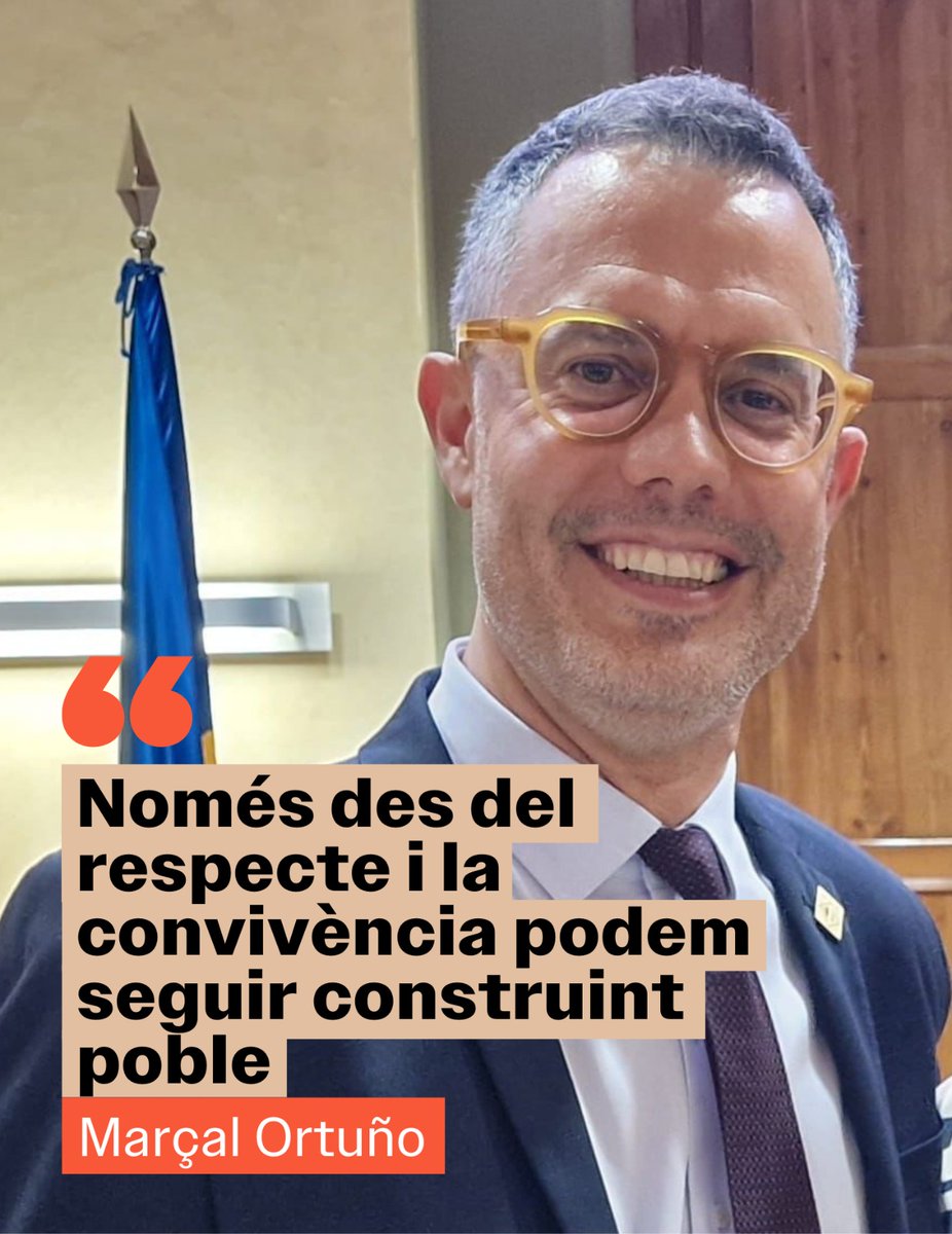 🟡 [ENTREVISTA] <a href="/marcalxtorello/">Marçal Ortuño</a>, alcalde de #Torelló, parla de la seva experiència al capdavant del govern municipal, dels actuals projectes per al poble i de la seva recent entrada a la Presidència del Consell Comarcal d'Osona

Llegeix-la aquí 👇🏻
…querradigital.esquerrarepublicana.cat/noticia/47872/…