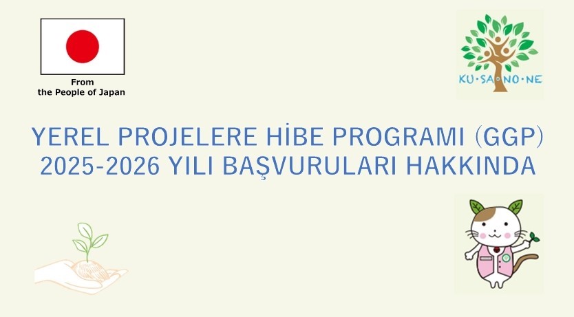 Yerel Projelere Hibe Programı başvuruları bugün açılmıştır. Başvuru detaylarına ulaşmak için web sitemizi ziyaret edebilirsiniz.
（URL）tr.emb-japan.go.jp/itpr_ja/11_000…