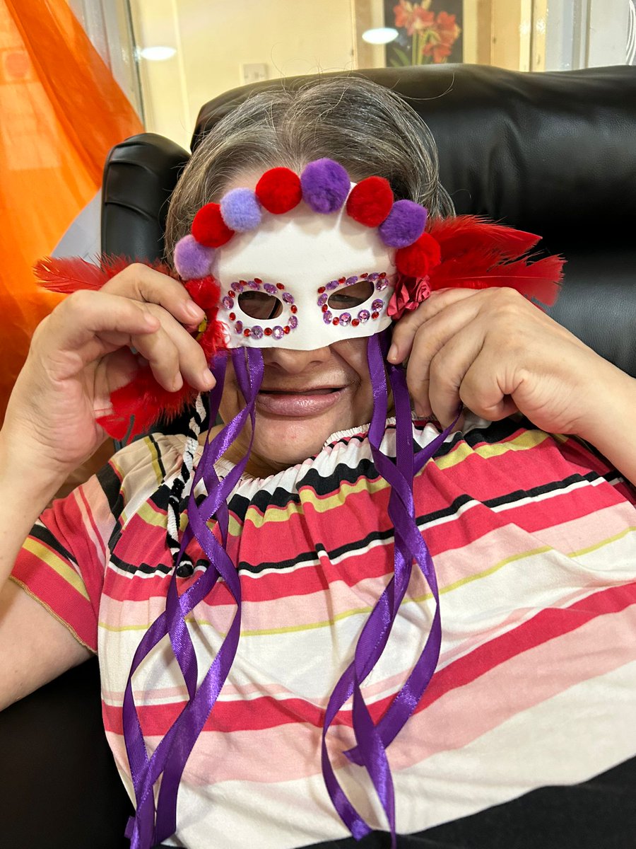 palmsrow's tweet photo. At Northfield, we've been making masks ahead of our party on Thursday

#halloweenparty #Sheffield #carehome https://t.co/GUsnKyRmnQ