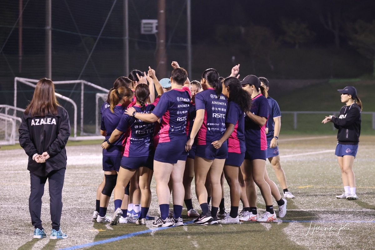 ClubAzalea's tweet image. 【アザレア・セブン公開練習】

雨が降っていますので、傘・カッパ忘れずに暖かい格好で来てください☔️

グラウンドでお待ちしています🏉✨️

#アザレア・セブン #公開練習