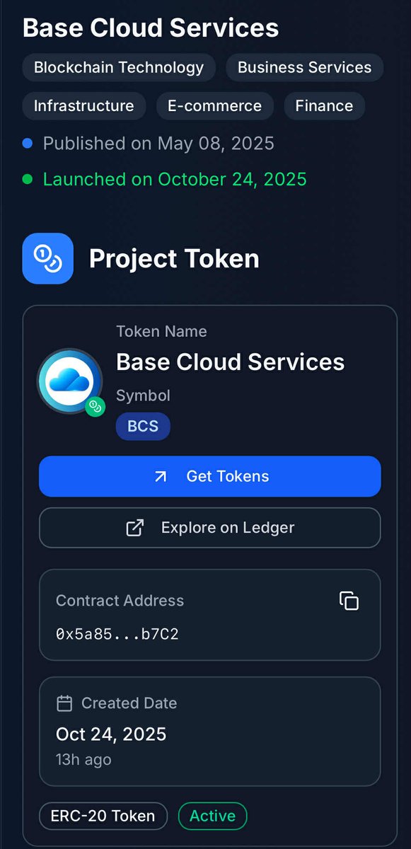basecloud2025's tweet photo. A New Era Begins - Thank You for Believing in Base Cloud Services 🌐✨

Dear Esteemed Investors,

With heartfelt gratitude and deep respect, we thank you for your trust and belief in Base Cloud Services (BCS). The official launch marks not an end, but the beginning of a new era - a bold journey of a DeFi token built on science, technology, and the Sidra Start ecosystem.

Before this launch, our team successfully developed both the Web platform and DApp, achieving several key milestones along the way. For security reasons, the DApp is currently protected and will be revealed at the right strategic time.

We sincerely encourage all investors to hold your $BCS tokens - for they are the foundation of a bright and transformative future. This is not merely a project on Sidra Start; it is the core decentralized data storage platform designed to empower and sustain every project within the ecosystem.

💎 Buy more. Hold strong. Believe in the vision.
The future belongs to those who hold BCS.
Soon, we will introduce special policies for holders of 5,000+ BCS, as a token of appreciation and commitment to our early supporters. Together, we will usher in a new age of decentralized storage - the Web 3.0 Cloud Revolution - proudly built on Sidra Start.

With our deepest gratitude,
 The Base Cloud Core Team
🕊️ In partnership with Sidra Start - Building the future, block by block.

@maljefairi @sidrachain