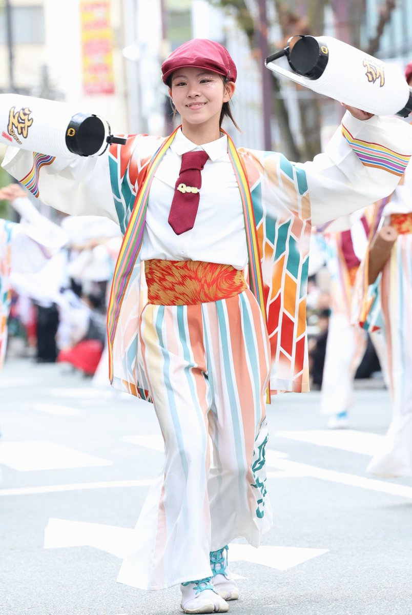 atsuminota21780's tweet photo. 「ええじゃないか豊橋まつり」「BIG PARADE」「空～Qou～」「SeTuNa～空に想いを～」
　パレードでは隊列の関係上、単独の写真が上手く撮れませんでしたので、松葉公園の写真も載せておきます😅
#ええじゃないか豊橋まつり
#BIGPARADE
#空Qou
2025.10.19 sun https://t.co/vOOow5DBeR