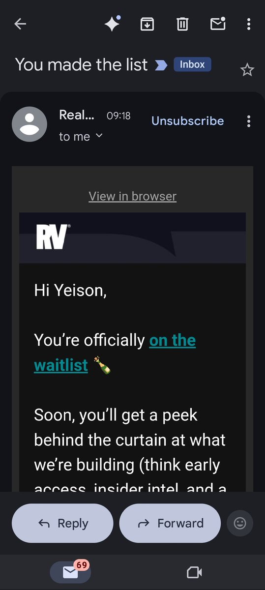 jasoncomba's tweet photo. @RealVision Im in 😊 https://t.co/a6OYJ4cgEL