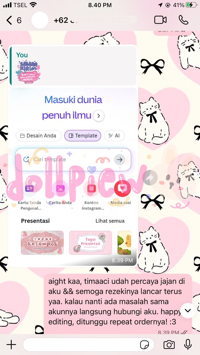 dollpiew's tweet image. ㅤㅤㅤㅤ
୨୧ 607 - 610 . . 🎀💭 in this universe, nothing is more wonderful than my lovely cust! ૮ • ﻌ - ა ♡ : capcut - canva ㅤㅤ
ㅤㅤㅤㅤ