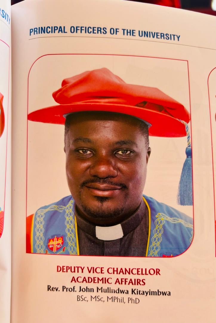 Congratulations my husband, my friend, father to my children aka my coolest dude - the DVC-AA himself ⁦<a href="/Prof_Kitayimbwa/">Rev. Prof. John Kitayimbwa</a>⁩ upon this achievement! I love your determination &amp; resilience. Well done my friend. May God’s presence guide you as you deploy this achievement for Him.