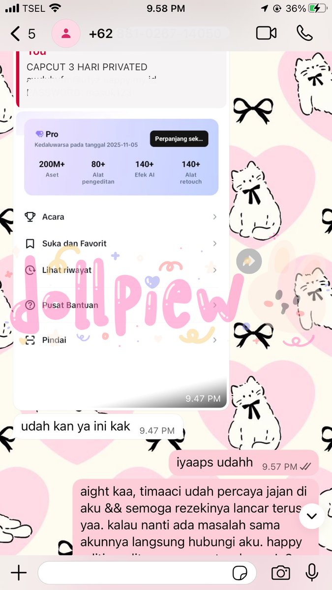 dollpiew's tweet image. ㅤㅤㅤㅤ
୨୧ 611 - 614 . . 🎀💭 in this universe, nothing is more wonderful than my lovely cust! ૮ • ﻌ - ა ♡ : capcut - canva ㅤㅤ
ㅤㅤㅤㅤ
