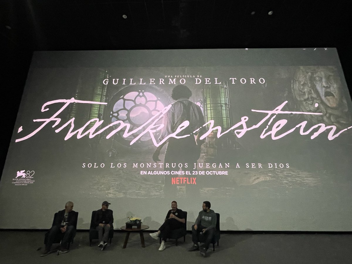 Solo diré que es hermosa #Frankenstein de Guillermo Del Toro
Conmovedora, una joya de película 
La mejor de año