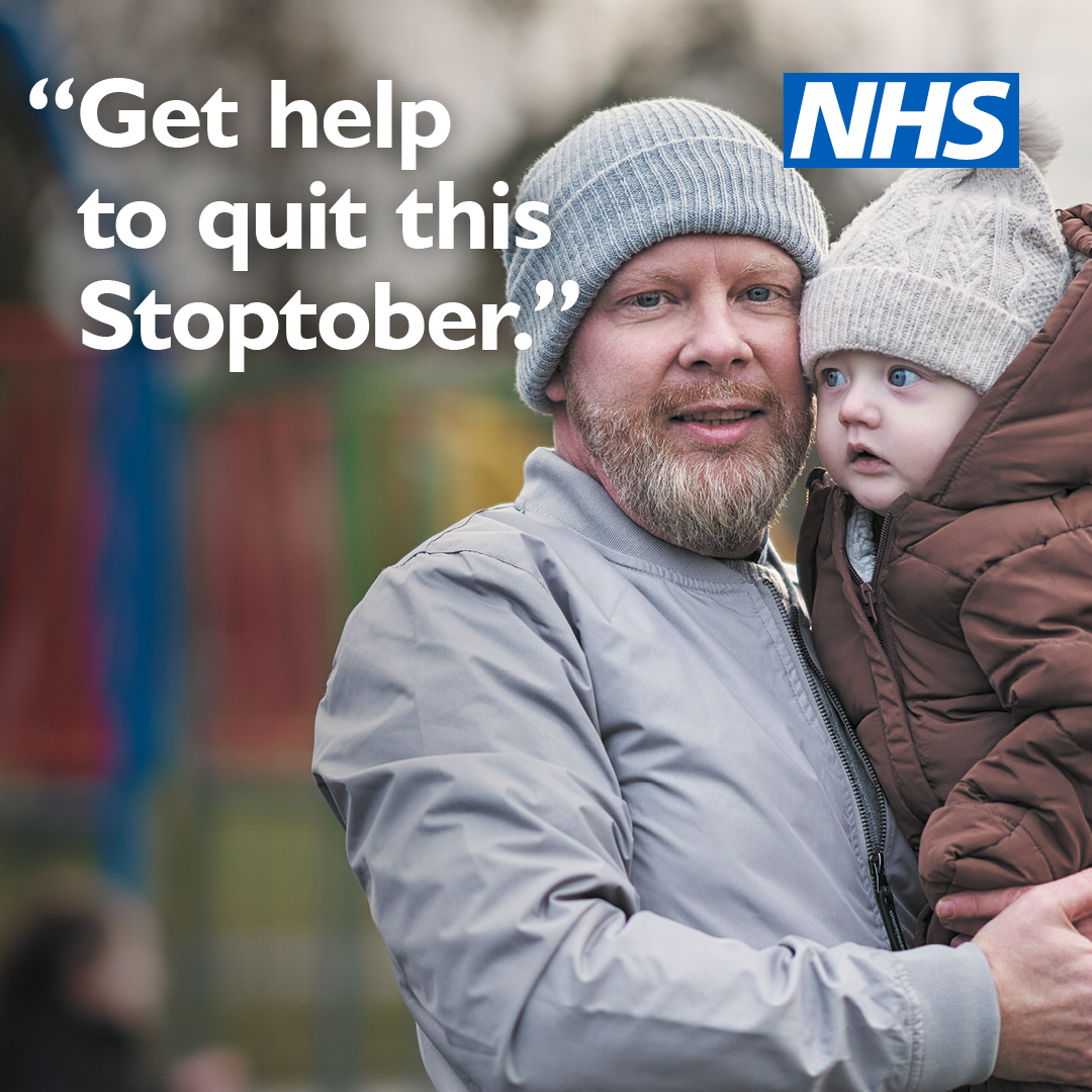 FreshSmokeFree's tweet image. It’s never too late to stop smoking. 
Even one cigarette a day raises the risk of heart attack &amp;amp; stroke - but the health benefits of stopping start almost straight away. 
During the last week of #Stoptober, let’s support more people to stop as we aim for a #SmokeFreeFuture.
