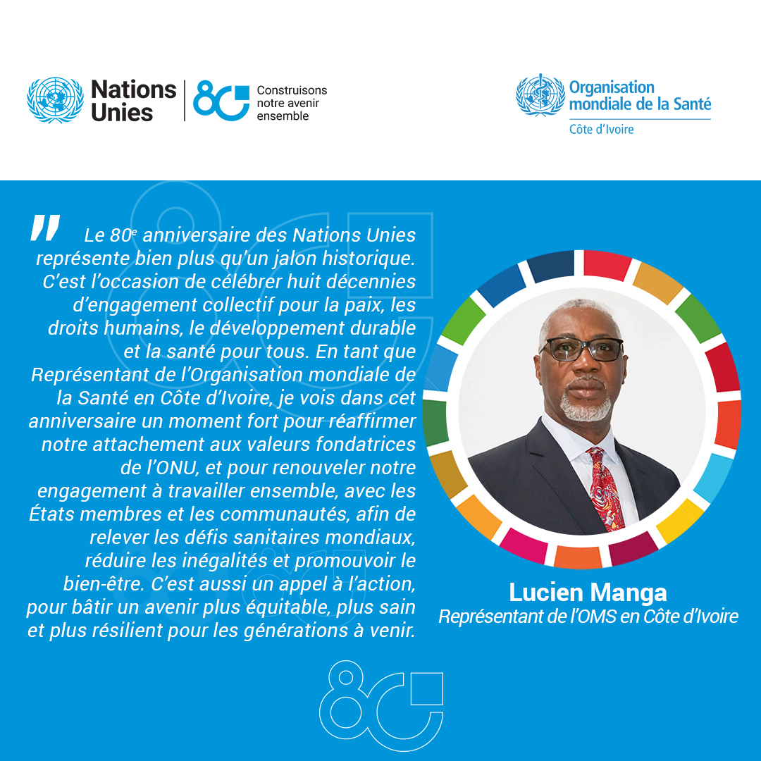 🇺🇳 24 octobre 1945 – 24 octobre 2025 🇺🇳
Excellente célébration des 80 ans des Nations unies !