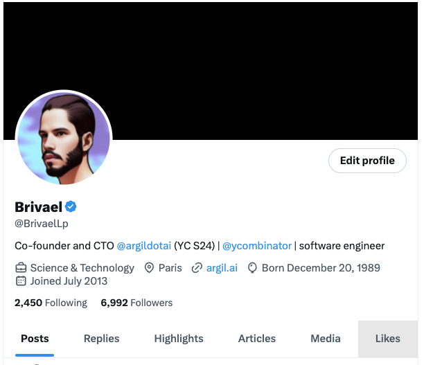 BrivaelLp's tweet image. Almost 7k followers 🔥
For the new folks,
I'm building argil.ai, the ultimate platform to manage your AI influencer fleets at scale.
Welcome!