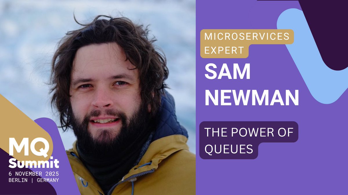 Don't miss the MQ Summit keynotes next week 🎤
→ <a href="/samnewman/">Sam Newman</a> : "You Keep Using That Word" → David Ware (CTO, <a href="/IBM/">IBM</a>  MQ): "The Power of Queues"
Two industry leaders on the future of messaging. 

Register: mqsummit.com/#keynotes