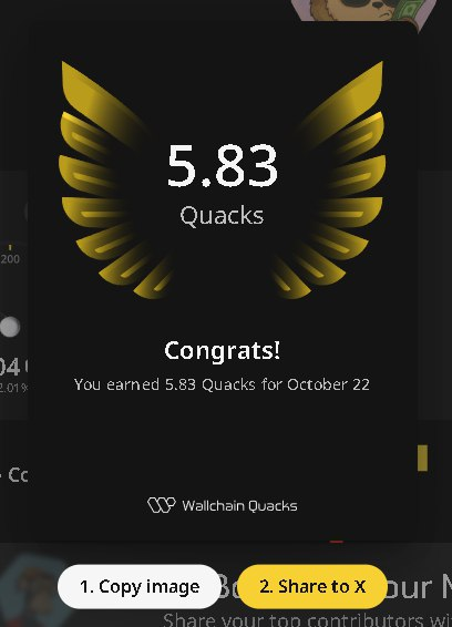 Jargon (@jargon_sol) on Twitter photo gQuack  
<a href="/wallchain/">Wallchain Quacks</a> ayarlarım yerine gelmeye başladı :)
Sadece 1 kaliteli post ve karşılığı bu, fazla çalışmayın doğru çalışın🫡 
Wallchain güzel proje, Wallchain'i sevin... gQuack  
<a href="/wallchain/">Wallchain Quacks</a> ayarlarım yerine gelmeye başladı :)
Sadece 1 kaliteli post ve karşılığı bu, fazla çalışmayın doğru çalışın🫡 
Wallchain güzel proje, Wallchain'i sevin...