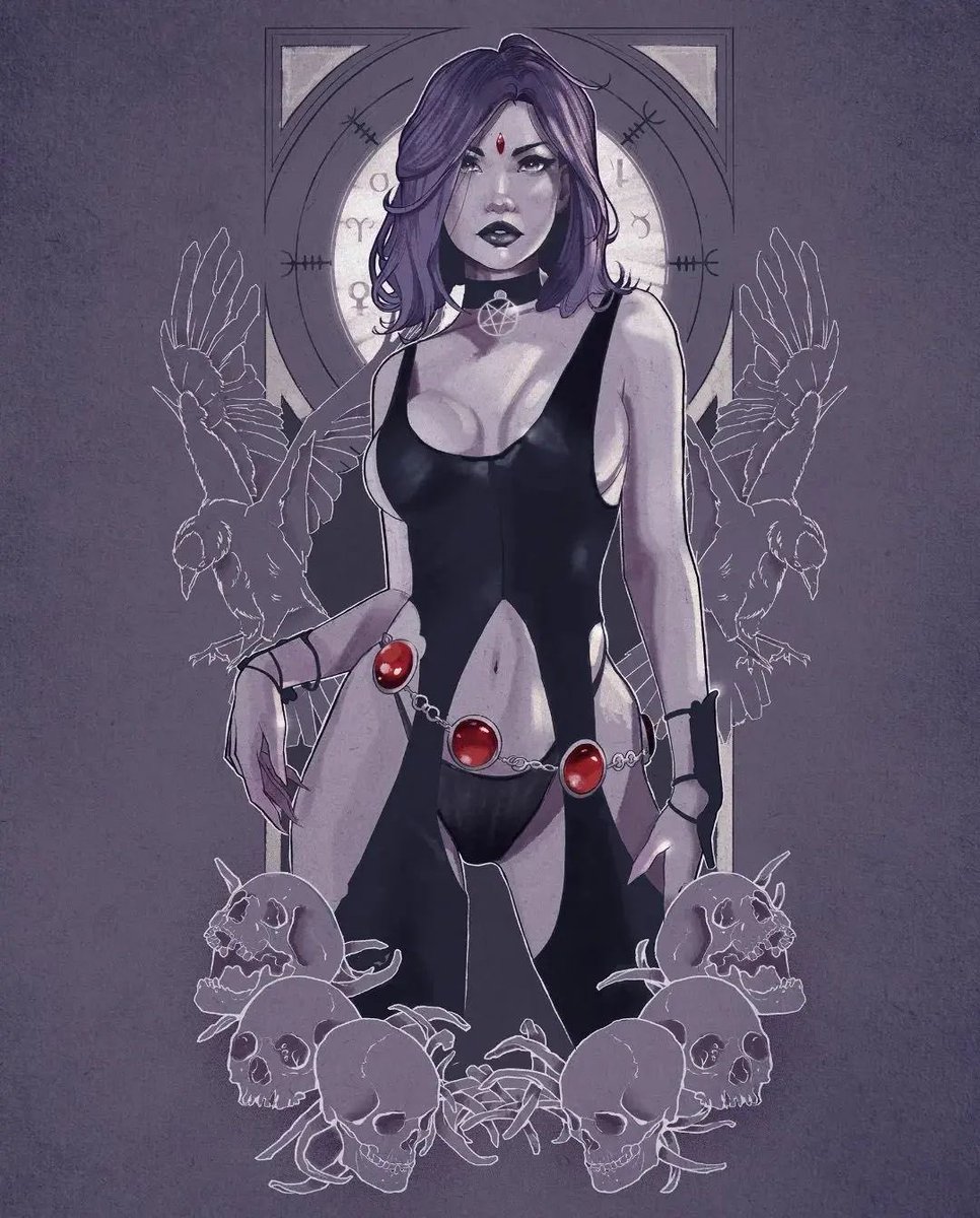 New Raven set on my Patreon based off this art by Leandrodust on instagram 💕