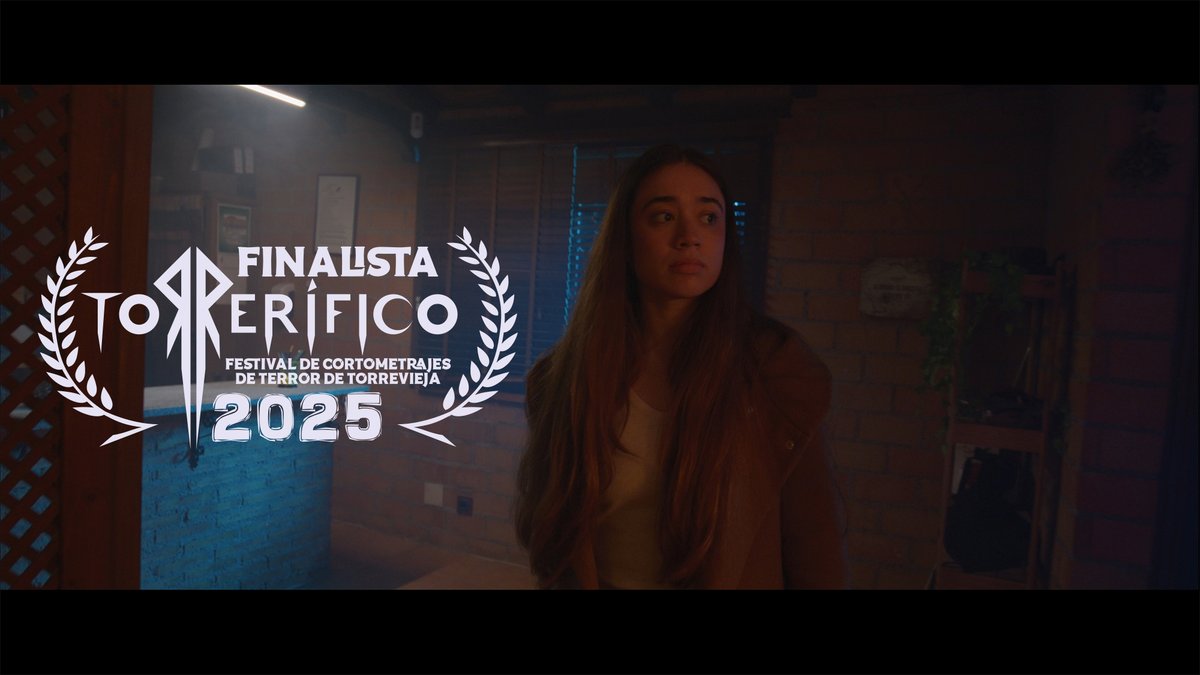 ¡Nueva selección nacional para 'Habitación 7'! 👏👏👏 El #corto de David de Loro entra en la SO del 8º Torrerífico Festival de Cortometrajes de Terror de Torrevieja 🎥🍿🖤, que se celebrará el 26/10 en el CC Virgen del Carmen. ¡Enhorabuena!

Más info 👇😉
acortar.link/WM1iyH