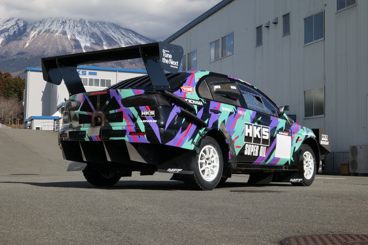 HKS_Tribe's tweet image. 🏁 #HKS が #ジャパンモビリティショー に登場!
3連覇を達成した #HKSランサーエボリューション(田口勝彦選手)が圧巻のデモラン🔥
全日本ダートトライアル最強マシンの走りを間近で体感せよ‼️
📍Gymkhana × Dirt Trial LIVE 2025
🗺東京ビッグサイト東棟屋外臨時駐車場…