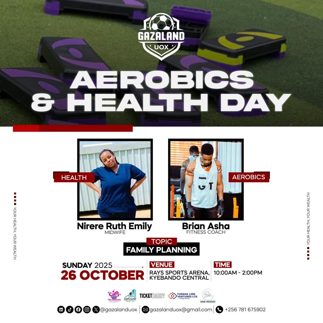This Sunday is for Aerobics and Health
Stay locked-in 🔐