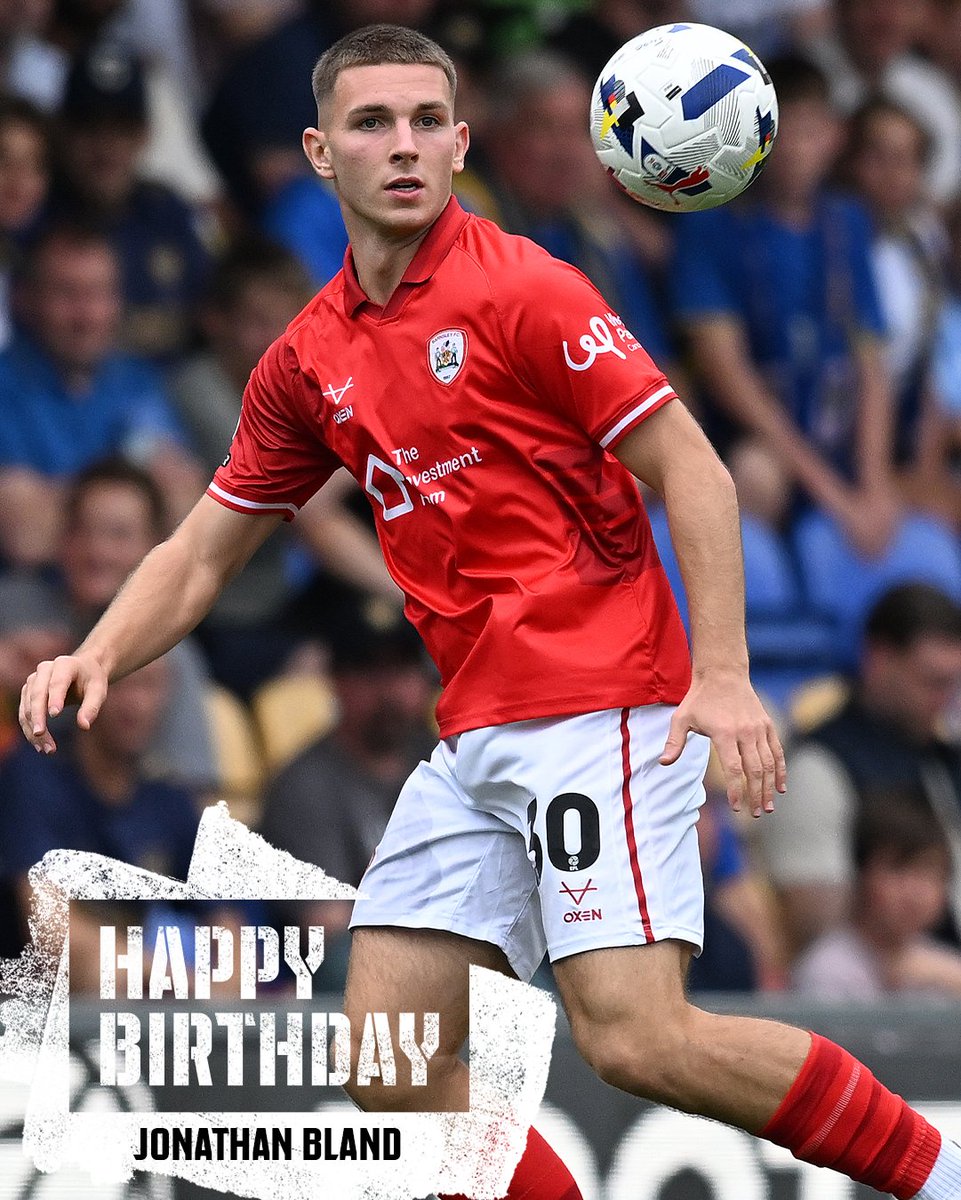 BarnsleyFC's tweet image. Happy 20th birthday, @JonoBland 🎂

Have a great day, Blandy! ❤️
