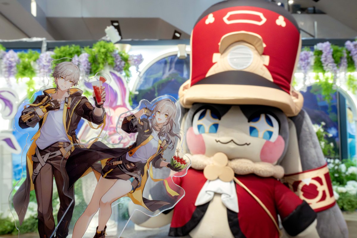 houkaistarrail's tweet photo. #星穹列車兵庫停車💫🚂
本日よりPOP UPイベント開始！
 
キャラクター達とパムは開拓者様を待っています！
ご予約不要エリアもご用意しておりますので、
ぜひご来場ください！
 
詳細：https://t.co/8vFDAajLZY

#スターレイルツアー2025 #崩壊スターレイル #スターレイル https://t.co/MI7oPPiefj